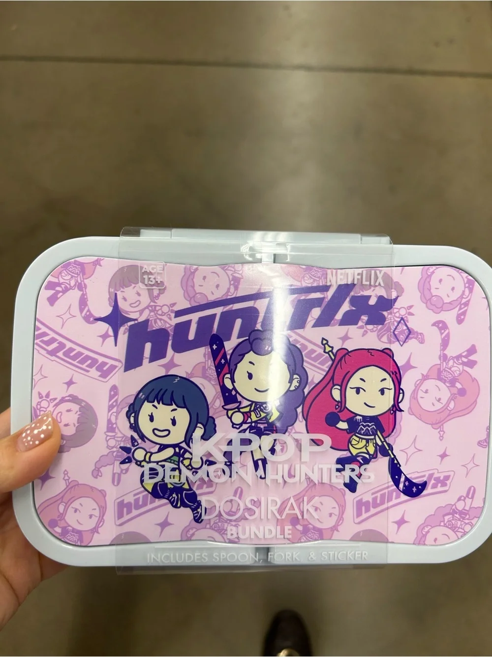 K-POP x Duniya Hunters Pink Dosirak Lunchbox Bundle